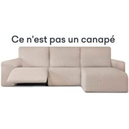 Eysa Funda de sofá chaise relax derecha b/c lino 250 - 360 cm