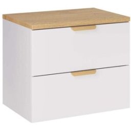 Petits meubles Oria 60cm tocador mate paneles laminados blanco