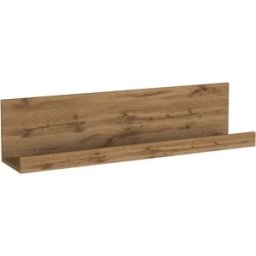 Whous Estante de pared de 120 cm efecto madera color roble