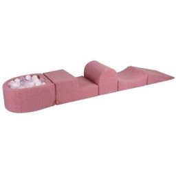 MeowBaby Parque infantil - bloques de escalada con piscina de bolas para niños