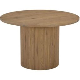Moloo Mesa de comedor redonda para 4 personas ø120 cm natural
