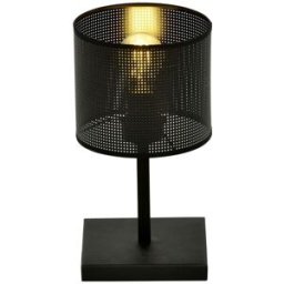 Wonderlamp Lámpara de mesa estilo moderno con base rectangular negro
