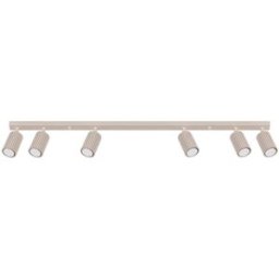 Sollux Lighting Lámpara de techo gris pardo aluminio alt. 16.5 cm