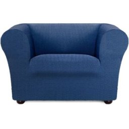 Eysa Funda de sillón chester/klippan bielástica azul 70 - 130 cm