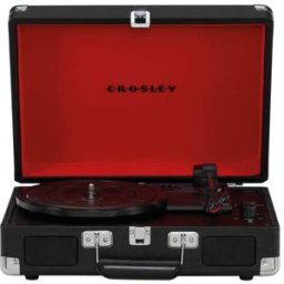 Crosley Tocadiscos portátil con bluetooth negro