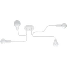Sollux Lighting Lámpara de techo blanco acero alt. 16