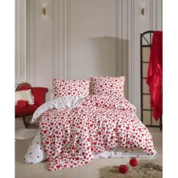 Blanc Avenue Juego de funda de edredón 240x220 cm+ 2 fa 65x65 cm 100% algodón