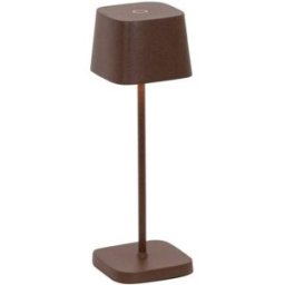 Lámpara de mesa led corten regulable zafferano