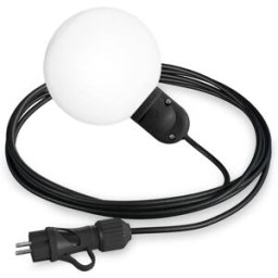 Creative Lámpara de enchufe para exterior eiva ip65 con pantalla irrompible unb