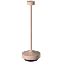 LUMISKY Lámpara de mesa inalámbrica beige h25cm