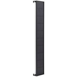 Lindby Lámparas solares de aluminio negro