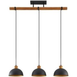 Lindby Lámpara de techo de metal negro