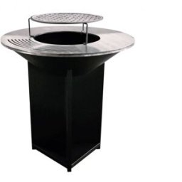 Purline Barbacoa con placa de acero de 100 cm