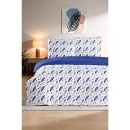 Blanc Avenue Juego de funda de edredón 200x200 cm+ 2 FA 65x65 cm 100% algodón