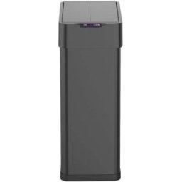 Kitchen Move Cubo de basura de cocina automático negro 70l