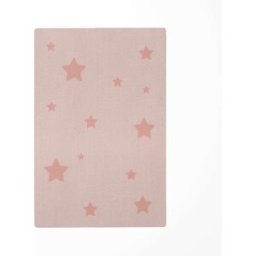 Decochic Alfombra de juego infantil estrellas rosa 118x180cm