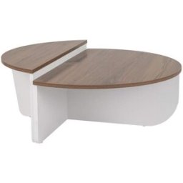Habitat & Jardin Mesa de centro marrón 90 x 60 x 30 cm