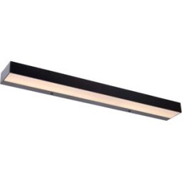 Lucide Lámpara de pared de metal con 1 led integrado, negro