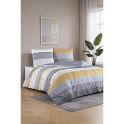 Blanc Avenue Juego de funda de edredón 240x220 cm+ 2 FA 65x65 cm 100% algodón