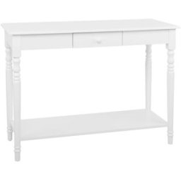 Beliani Consola blanco
