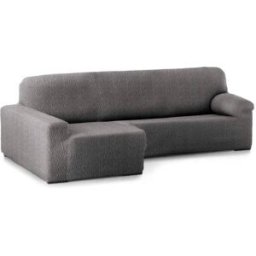 Eysa Funda de sofá chaise longue elástica izq gris oscuro 250 - 360 cm