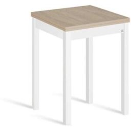 Portus Mesa cocina alta extensible libro 65(130)x65 cm roble pata blanco