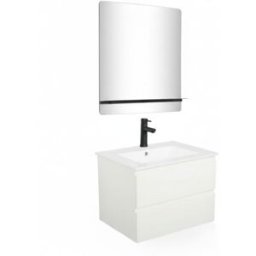 Mob In Mueble individual + lavabo + grifo + espejo