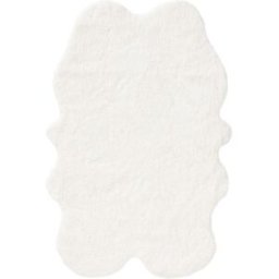 Benuta Alfombra pelo largo crema 120x180