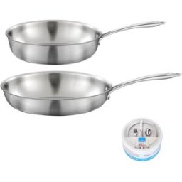 Cuisinox Batería de cocina de 3 piezas acero