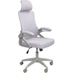 Angel Cerda Silla oficina giratoria tela gris