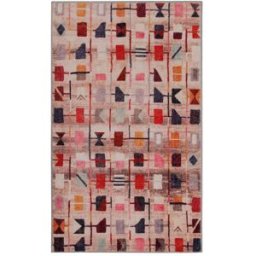 Wecon Home Alfombra de baño con impresión digital multicolor 80x150