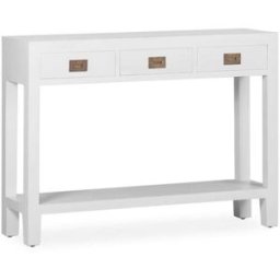MOYCOR Consola de madera blanca anch. 110 cm