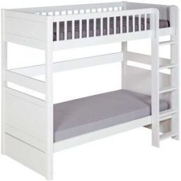 ID Kids Pack litera evolutiva madera maciza y mdf blanco 90x190 cm