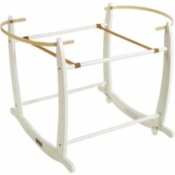 Clair de Lune Soporte de moisés blanco