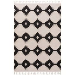 Benuta Alfombra crema/antracita 160x230