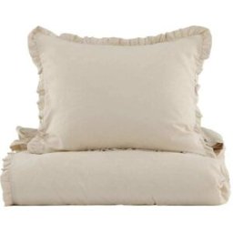 ebuy24 Juego de cama lias 1 juego 200x150cm beige