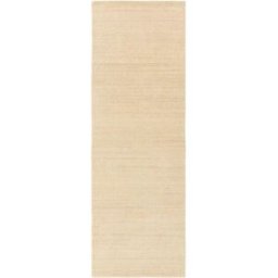Benuta Alfombras de pasillo de lana crema 80x250