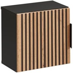 Petits meubles Armario de pared 1 puerta paneles laminados y mdf madera imitación