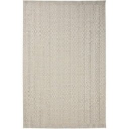Benuta Alfombra de interior y exterior crema/azul 140x200 cm