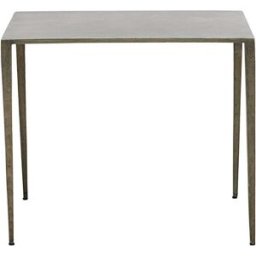 house doctor Mesa auxiliar de metal gris
