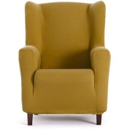Eysa Funda de sillón orejero bielástica mostaza 70 - 90 cm