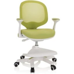 hjh OFFICE Silla para niños tela / tejido de malla verde