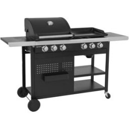 Happy Garden Barbacoa duo gas vesuvio 3 fuegos + plancha 3 fuegos