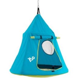 TP Toys Columpio de tienda para niños metal azul h190-250cm
