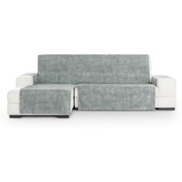 Eysa Funda de sofá chaise longue práctica izquierda gris 240 cm