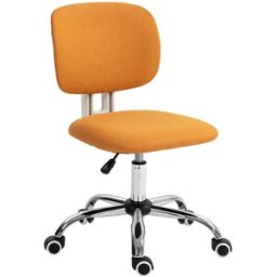 Vinsetto Silla de oficina 48x53x90 cm naranja