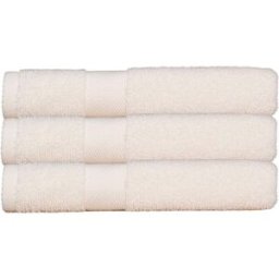 Blanc Avenue Juego de 3 toallas grandes de baño 100x150 cm 500 gr/m² 100% algodón