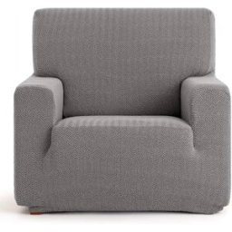 Eysa Funda de sillón bielástica gris 80 - 120 cm