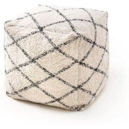Benuta Puf crema 45x45x45