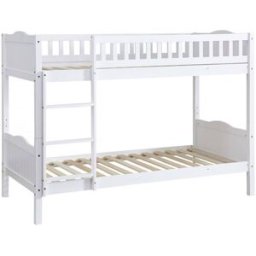 Habitat & Jardin Camas litera blanco 196 x 96 x 142 cm
